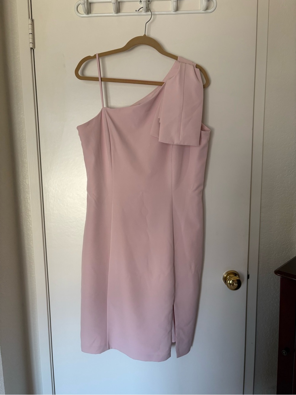 jcpenney One-Shoulder Light Pink Cocktail Dress